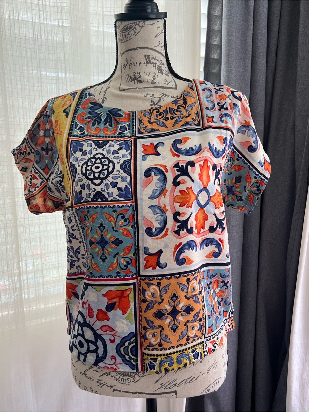 Top and skirt set